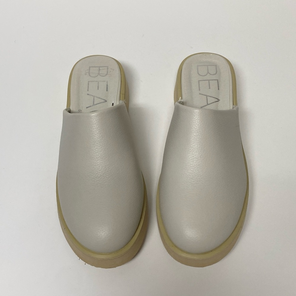 Beach By Matisse  Charlotte Bone in Beige Slip-On Mules Size 8 M